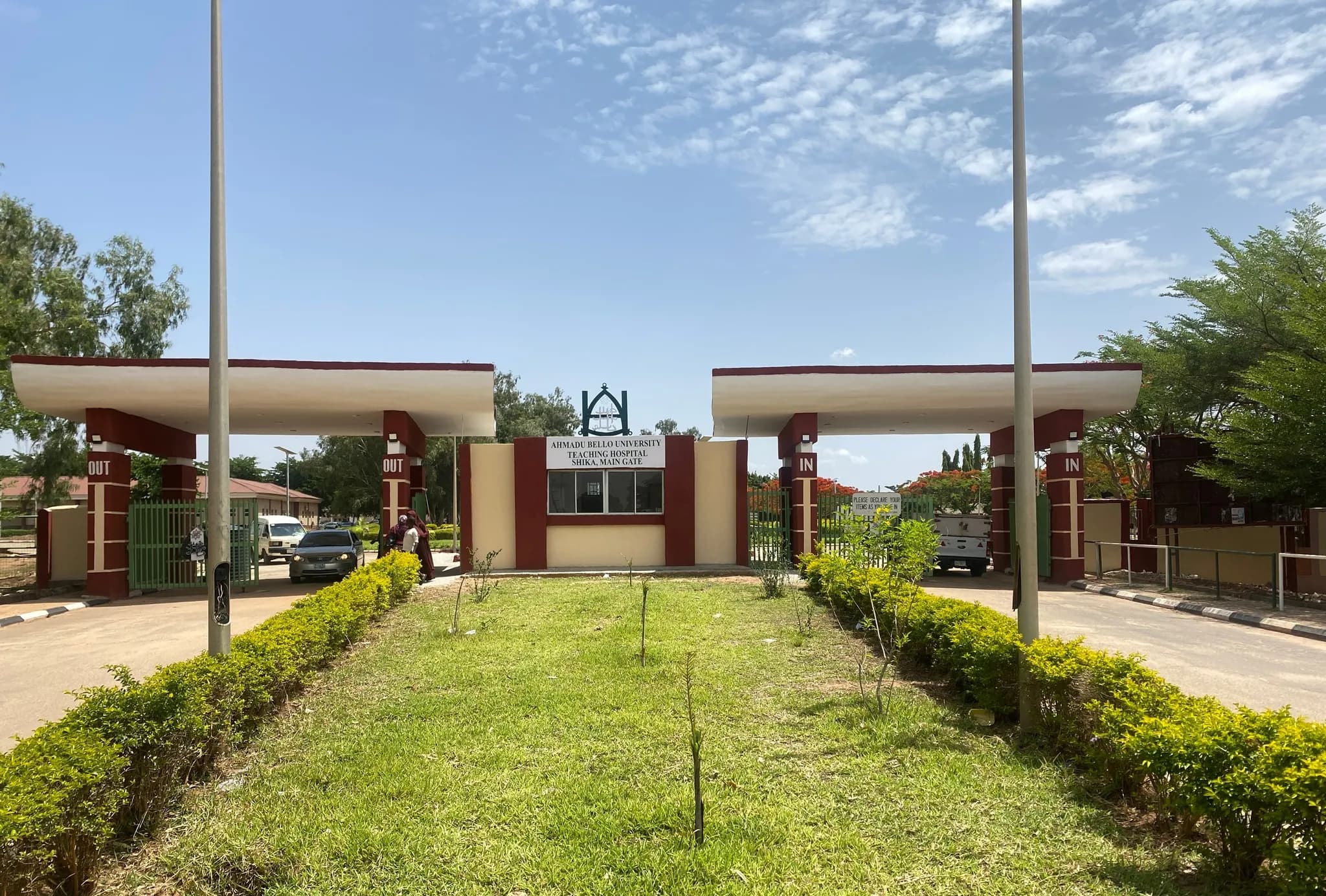 Ahmadu Bello University Teaching Hospital Main Gate